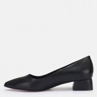 Stiletto Ayakkabı Siyah Az Topuklu