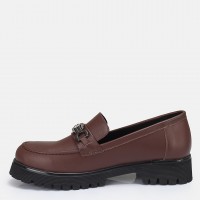 Tokalı Loafer Ayakkabı Kahverengi Hakiki Deri