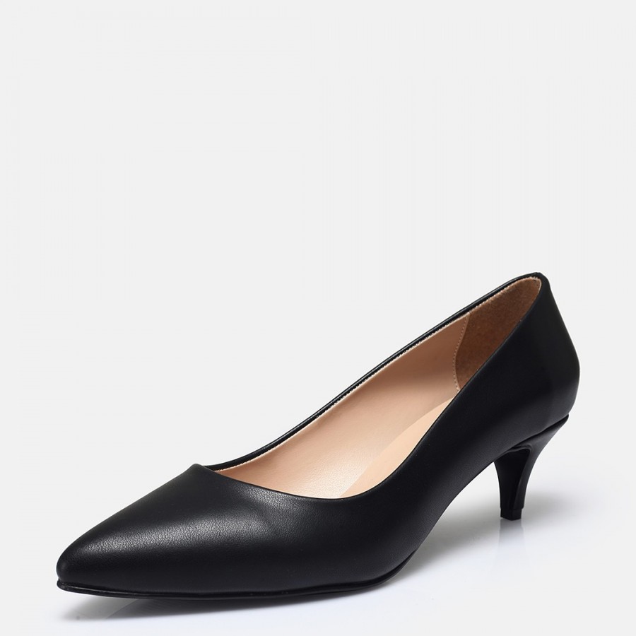 Stiletto Siyah  Az Topuklu