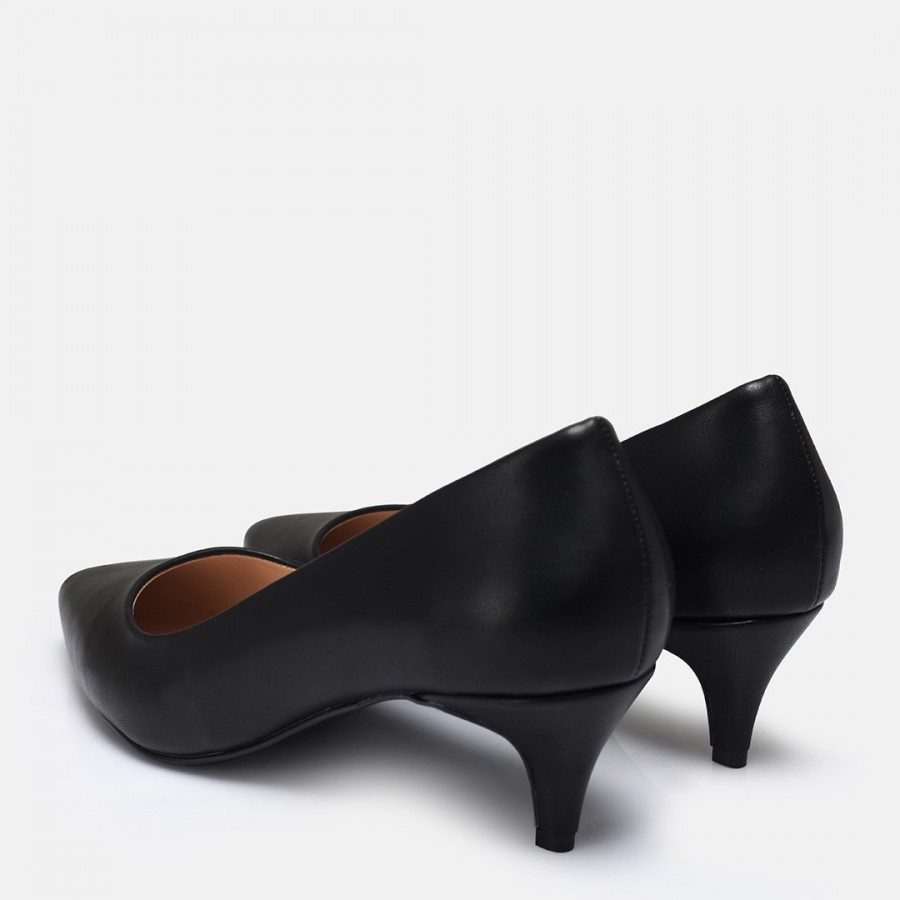 Stiletto Siyah  Az Topuklu
