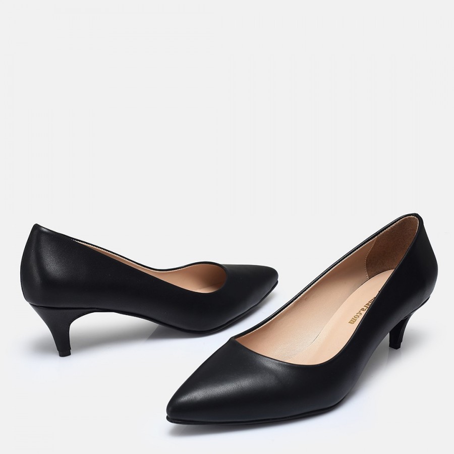 Stiletto Siyah  Az Topuklu